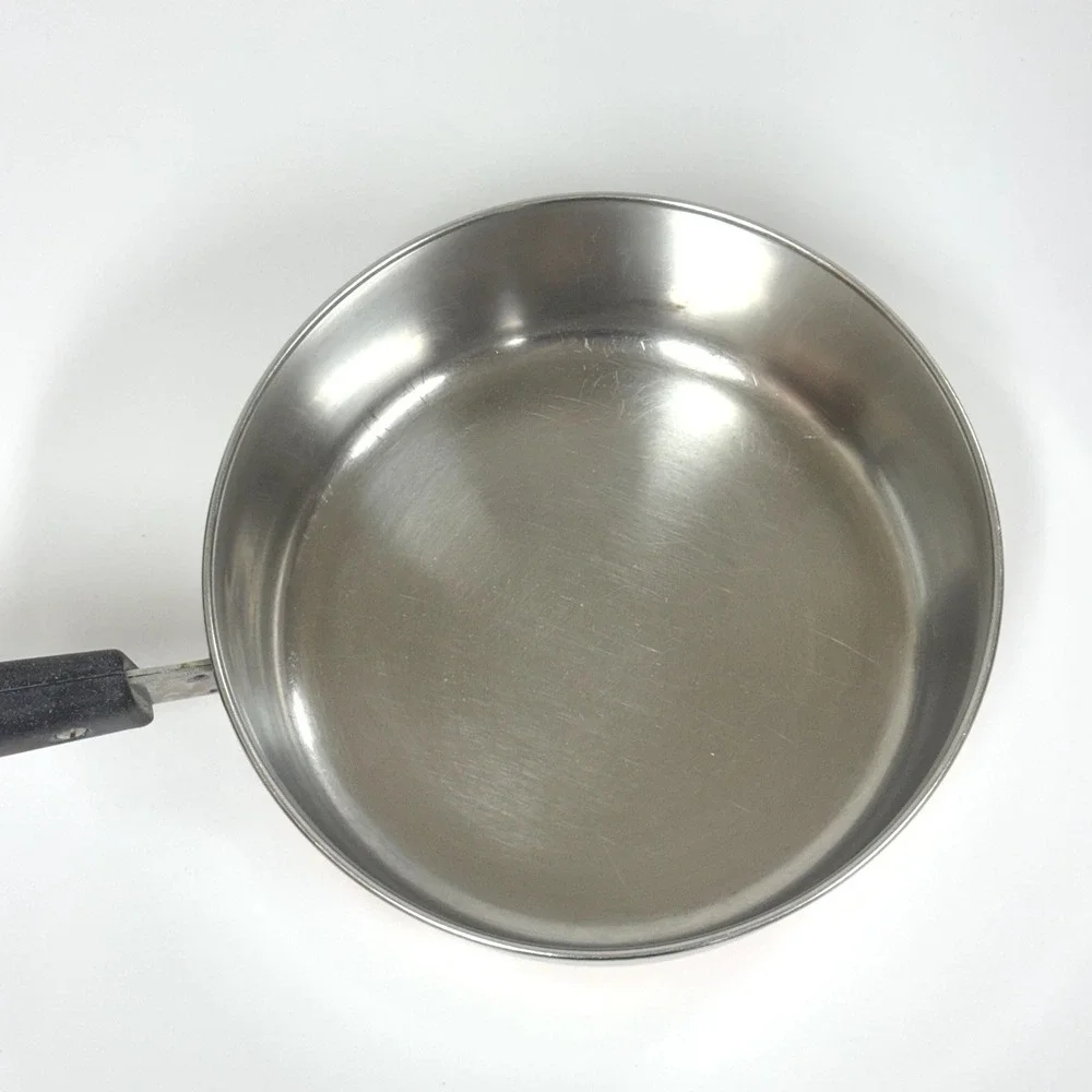 Vintage Revere Ware Copper Bottom Pot - 1 Quart double ring pre 1968